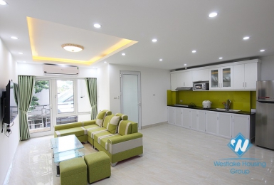 One bedroom apartment with long balcony for rent in Au Co st, Tay Ho